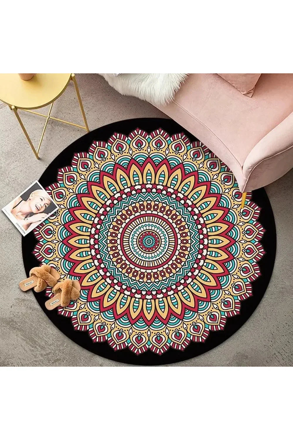 Soft Round Rug
