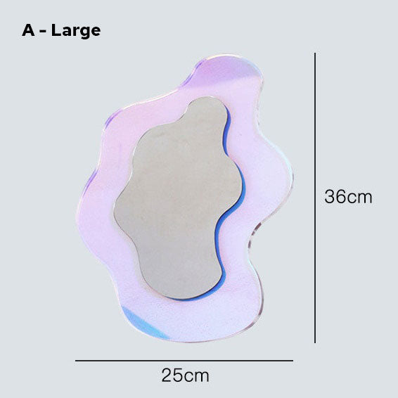 Acrylic Flower Mirror |
