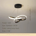 Modern LED Pendant Light Chandelier - Elegant Hanging Lamp for Versatile Spaces