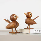 A little bird told me, Nordic wooden ornament