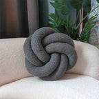 Nordic Cotton Boucle Knot Pillow | Vinantica