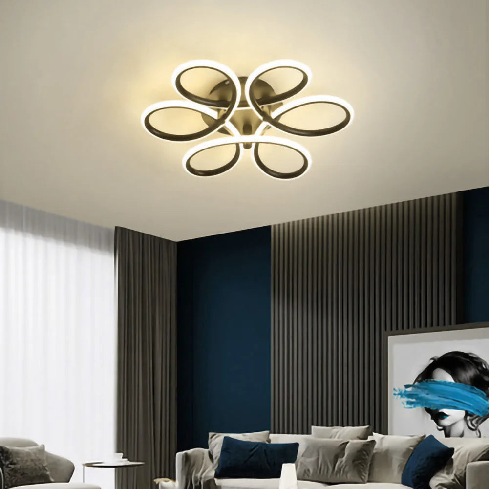 Flush Mount Lamp Three Colors Modern LED Aisle Ceiling Lamp Super Bright Living Room Corridor Lights Eye Care Home Decor Fixture