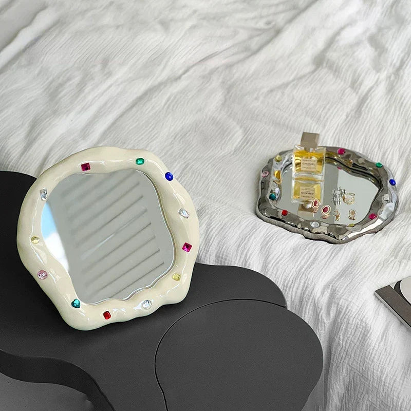 Rainbow Stone Mirror |
