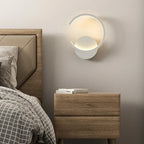Modern LED Wall Lamp – Nordic Style Black, White, and Gold Wall Lighting for Living Room, Bedroom, Aisle, and Home Decor