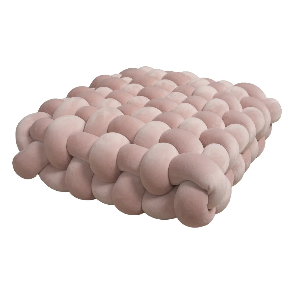 Chunky Woven Knot Cushion | Vinantica