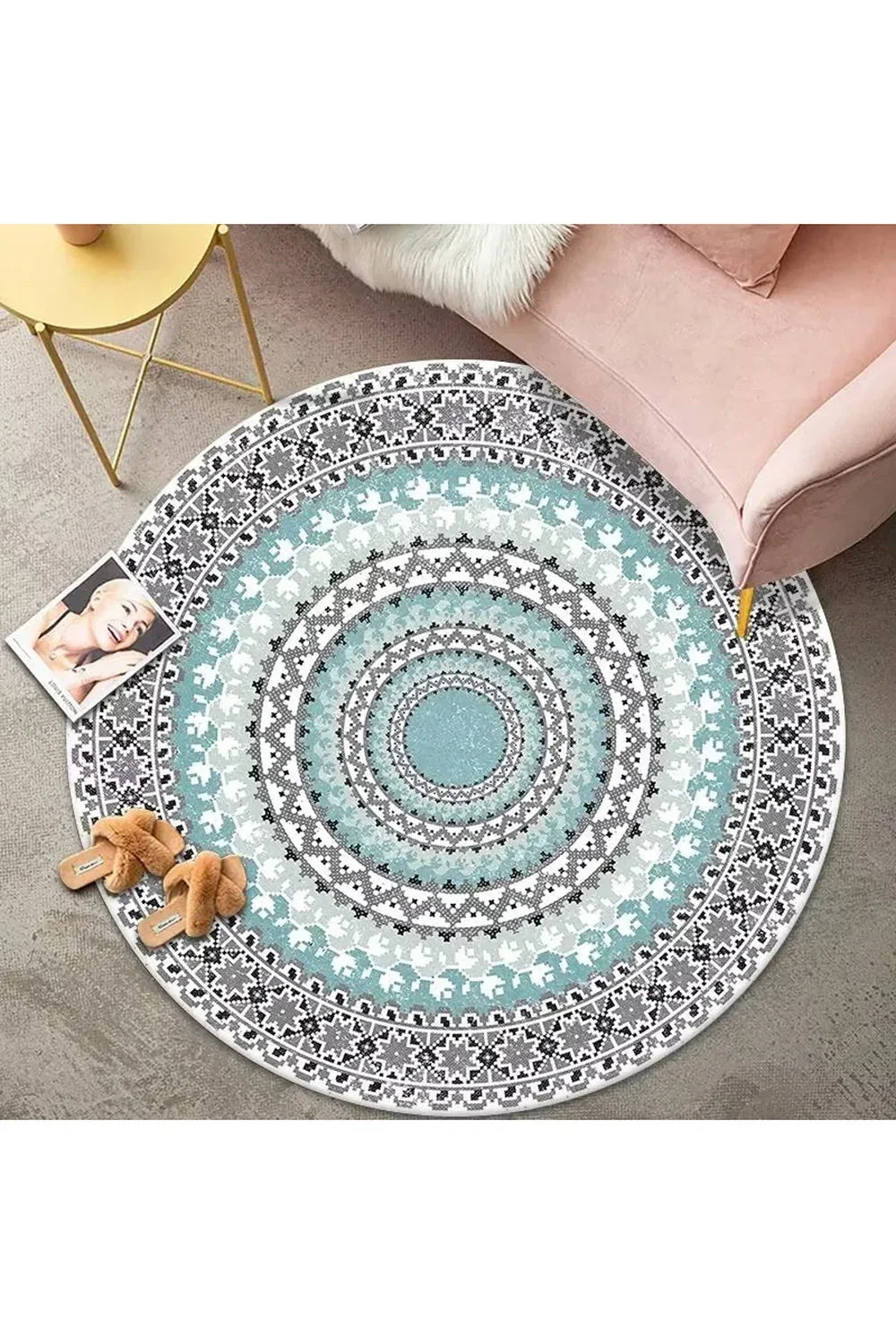 Soft Round Rug