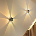 Black Prism Ambient Minimal Wall Lamp