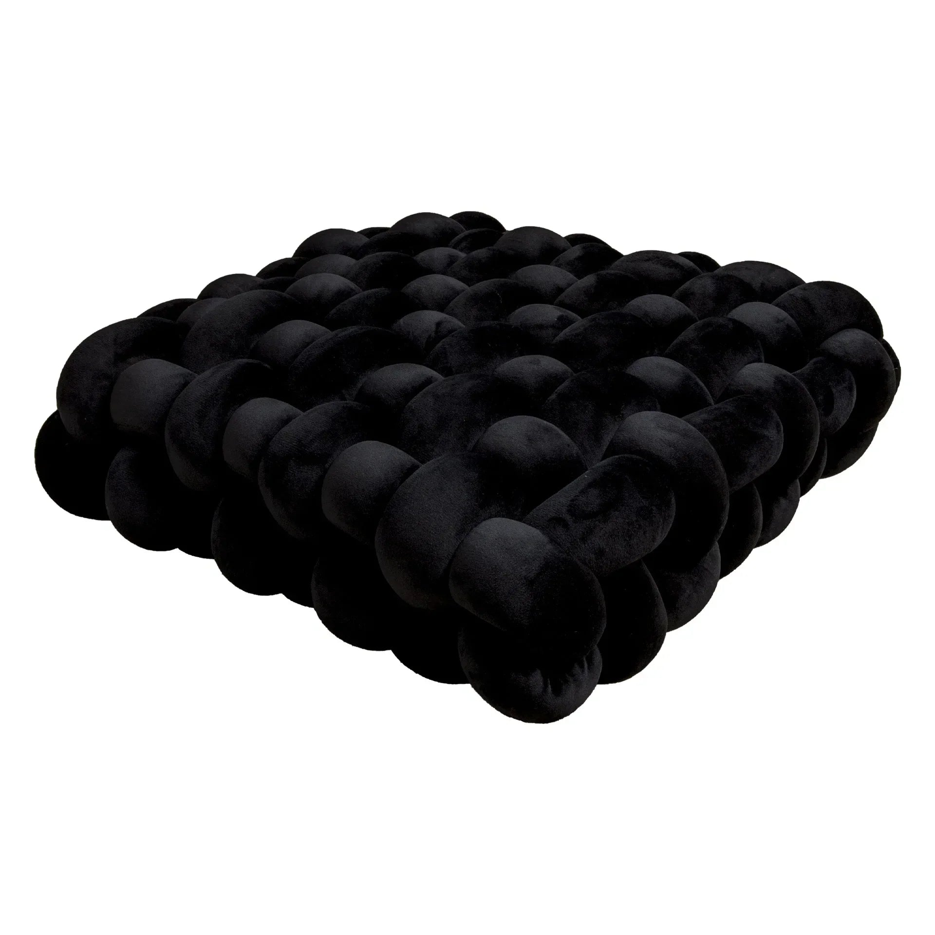 Chunky Woven Knot Cushion | Vinantica