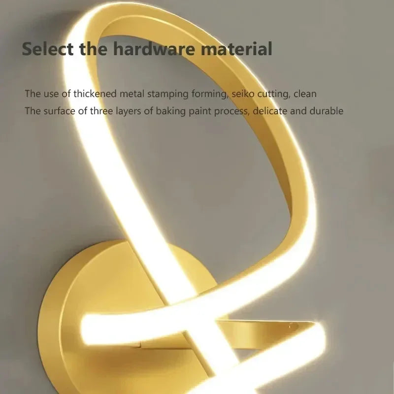 Modern LED Ceiling Light – Minimalist Line Fixture for Corridor, Entryway, Aisle, Staircase, and Indoor Decor – AC Powered, LED Bulb Included