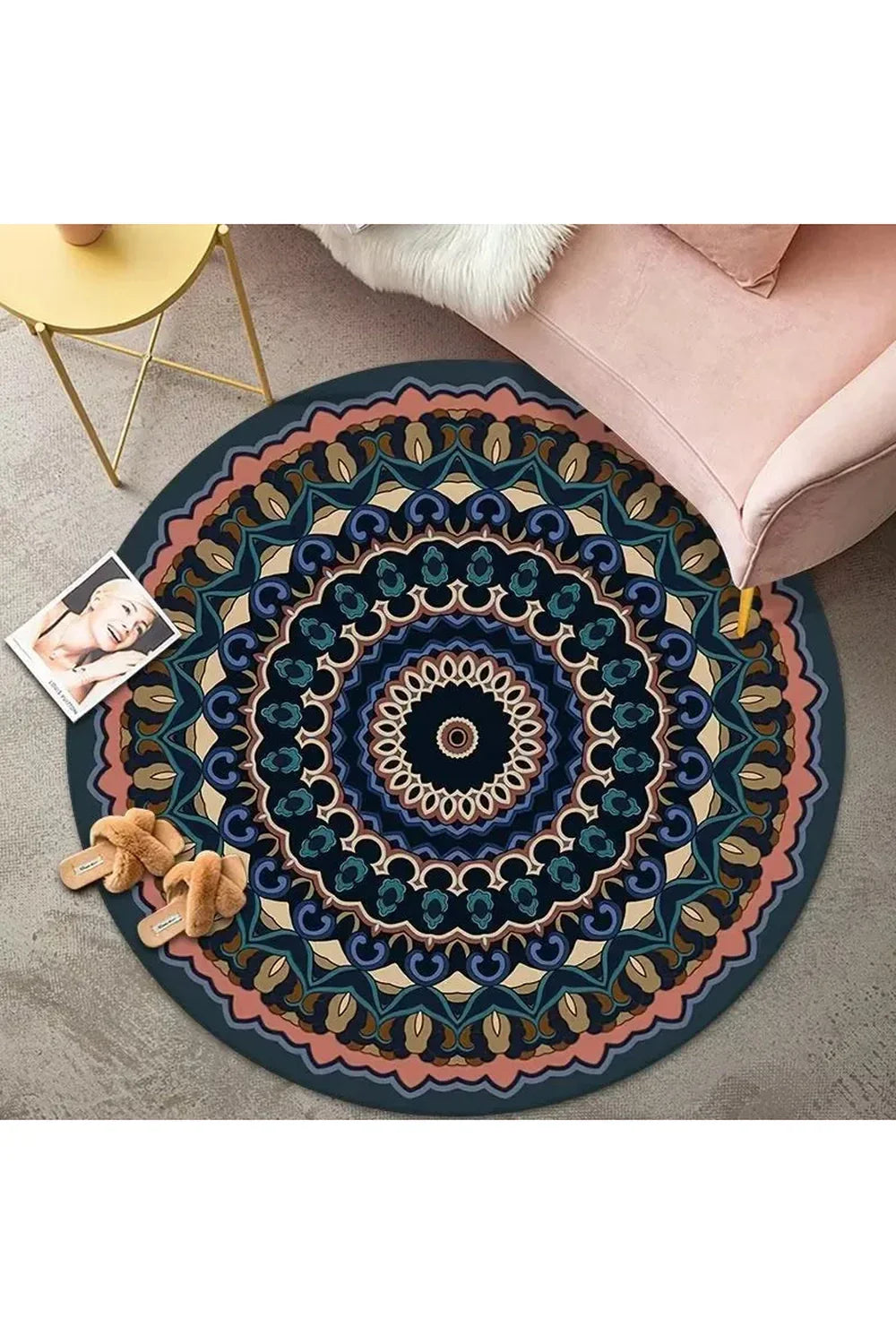 Soft Round Rug