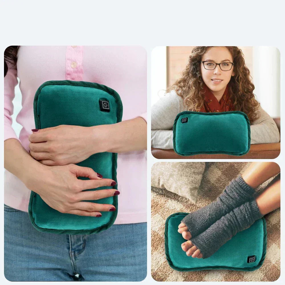 Portable heating pad | 30x20 cm | Quick heating, versatile hand/body warmer