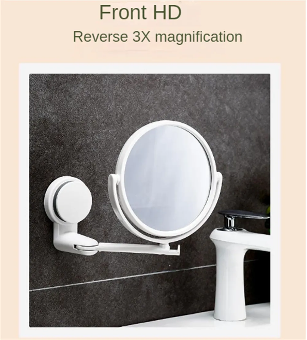 All-Angle Elegance 3X Magnification Wall Mirror | Vinantica