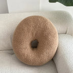 Nordic Bouclé Abstract Cushion – Minimalist Plush Pillow | Vinantica