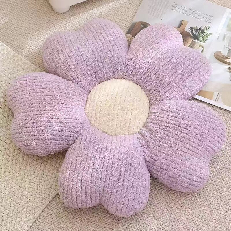 Soft Clover Flower Decorative Pillow