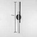 Modern Dual-Line LED Wall Lamp – Dimmable Up & Down Wall Light for Bedroom, Study, Dining Room, and TV Background Decor