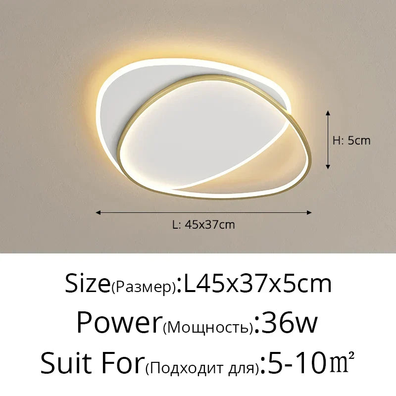 Modern LED Chandelier – Dimmable Indoor Lighting for Bedroom, Living Room, Study, and Home Decoration, 110V/220V