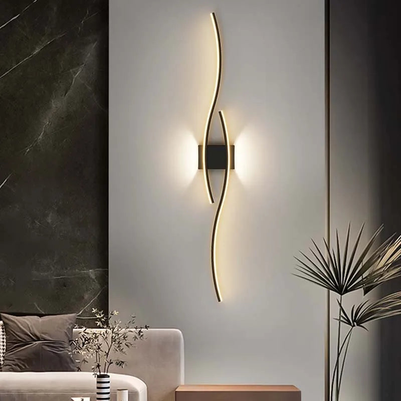 Modern LED Wall Lamp – Wall Sconce Light for Living Room, Bedroom, and Aisle – Stylish Indoor Home Lighting Fixture