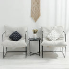 Living Room Soft Plush Knot Pillow Sofa Pillow Solid Color Square Handwoven Home Throw Pillow Square Woven Seat Cushion Pillow