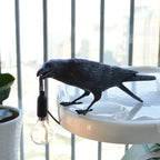 Modern Lucky Bird Table Lamp – Creative Resin Animal Design for Bedroom and Living Room