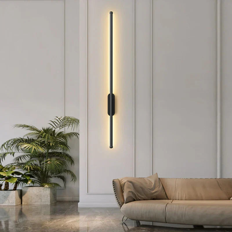 Gold Black Indoor LED Wall Lights: Stylish Illumination for Your Space