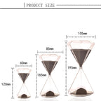5–60 Minute diamond hourglass, hourglass, hourglass, children's gift, hourglass, home decoration, available in multiple color options
