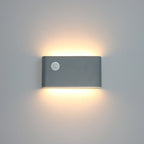 Modern LED Outdoor Motion Sensor Waterproof Wall Lamp - Ideal for Garden, Courtyard, and Corridor Lighting
