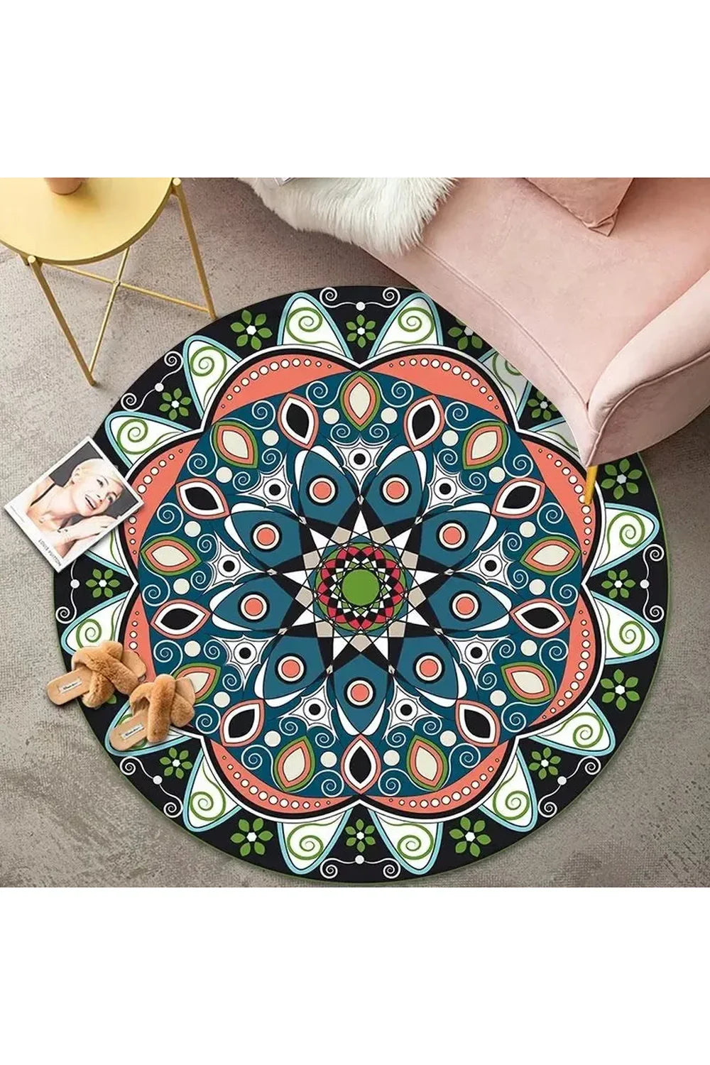 Soft Round Rug