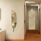 Vinantica | 3D Feather Art Mirror Wall Sticker