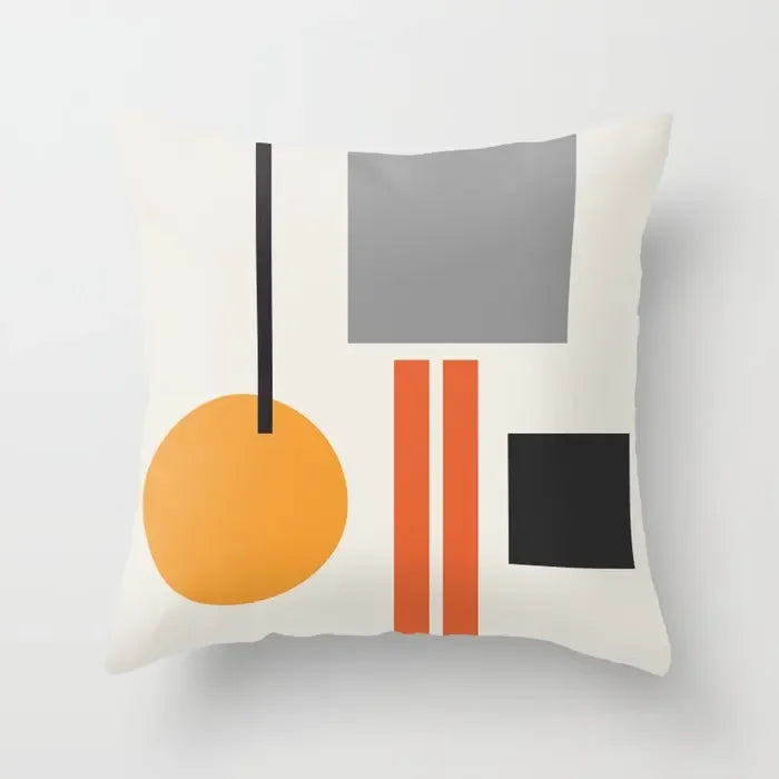 Modern Abstract Geometric Colorful Cushion Covers 45x45cm Pillow Cases Covers For Sofa Throw Cushions 60x60cm 50x50cm Trending Home Decor | Vinantica