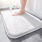 SoftStep Luxe Bath Mat – Extra Thick Microfiber Mat with Non-Slip and High Absorption