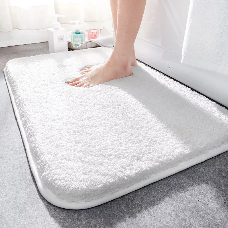SoftStep Luxe Bath Mat – Extra Thick Microfiber Mat with Non-Slip and High Absorption