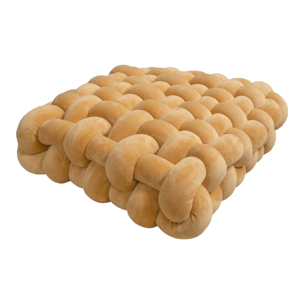 Chunky Woven Knot Cushion | Vinantica