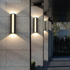 Modern Long LED Wall Light – Waterproof Outdoor Motion Sensor Lamp, IP66 Rating, AC 85-265V, for Garden, Patio, and Outdoor Decoration
