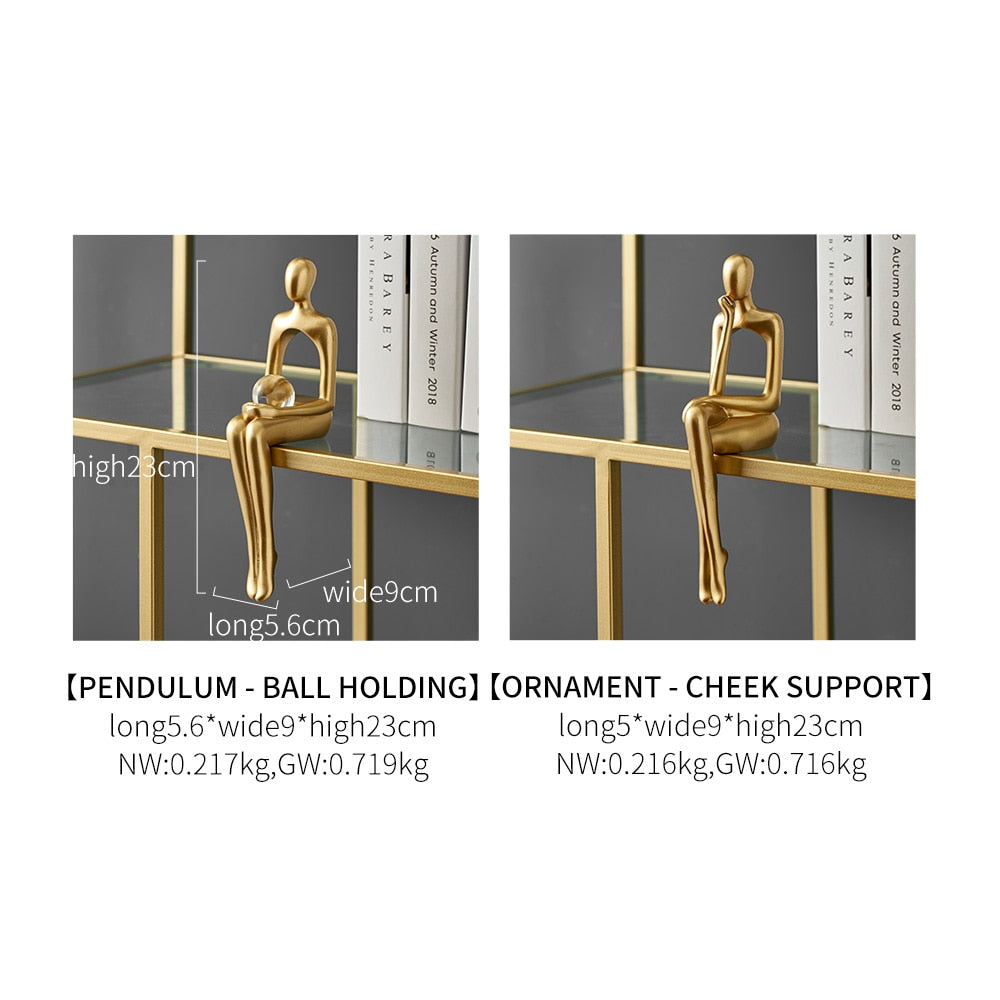 Modern Figurines Abstract Home Decor Sculpture