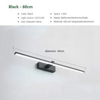 Modern LED Wall Light for Bathroom – 3-Color Adjustable Light Aluminum LED Mirror Lamp for Makeup and Bathing