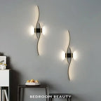 Modern LED Wall Lamp – Dimmable Up & Down Wall Sconce for Bedroom, Living Room, and Indoor Spaces