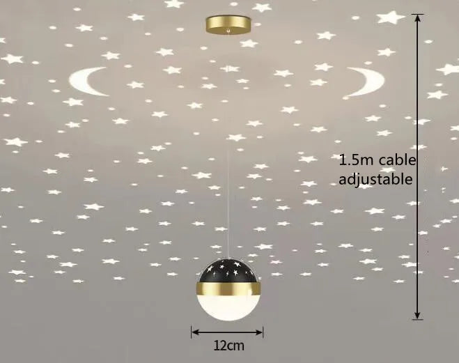 Home Decor Hallway Aisle Ceiling Light - Starry Atmosphere LED Ceiling Pendant Light