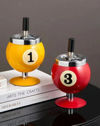 Metal Billiard Ashtray