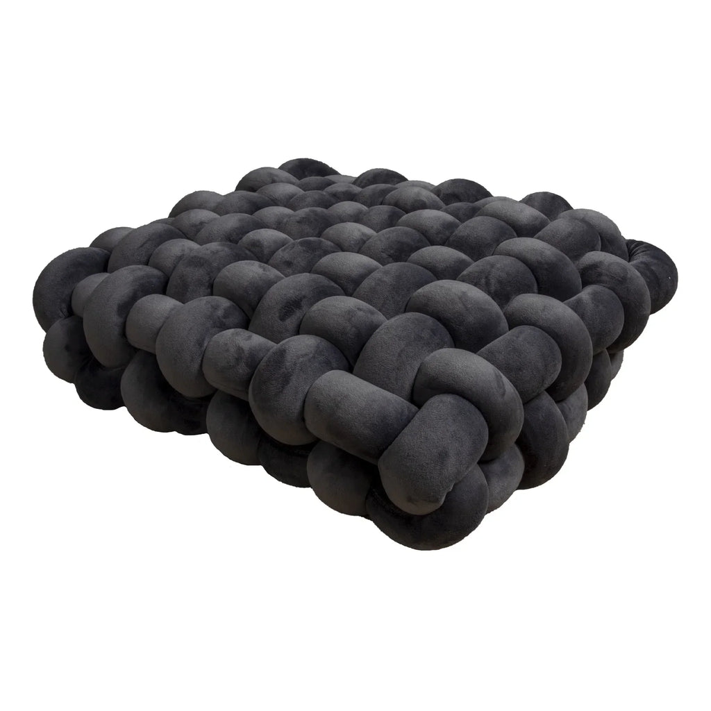 Chunky Woven Knot Cushion | Vinantica