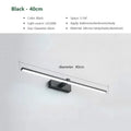 Modern Gold LED Wall Lamp – Bathroom Mirror Light with Touch Switch for Bedroom, Living Room, and Vanity Lighting