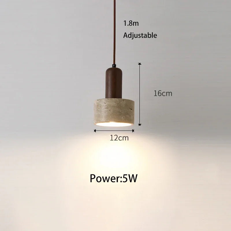 Modern LED Pendant Lamp – Nordic Hanging Light for Bedroom, Living Room, and Hotel with E27 Bulb