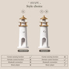 Moon Harbor Lighthouse Night Lamp