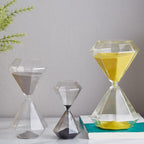 5–60 Minute diamond hourglass, hourglass, hourglass, children's gift, hourglass, home decoration, available in multiple color options