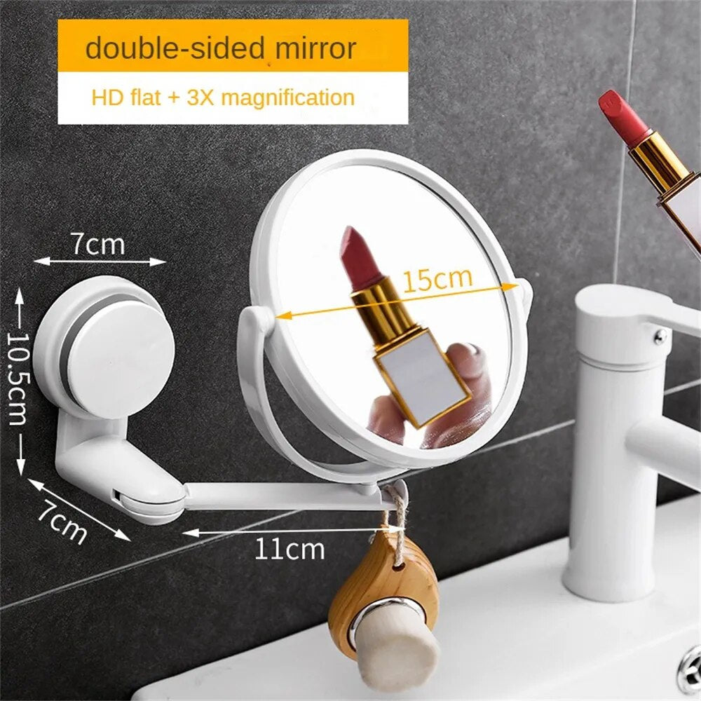 All-Angle Elegance 3X Magnification Wall Mirror | Vinantica