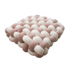 Chunky Woven Knot Cushion | Vinantica