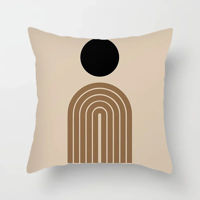 Modern Art Abstract Pattern Decorative Cushion Covers Creative Line Sofa Chair Pillowcases Throw Pillow Case Home Office Decor | Vinantica