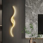 Modern LED Wall Lamp – Contemporary Wall Sconce for Living Room, Bedroom, Dining Room, and Hallway – Up & Down Lighting, Dimmable, Touch Switch, Indoor Home Decoration