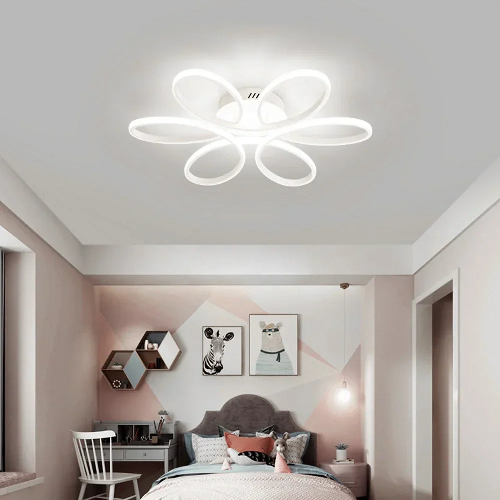 Flush Mount Lamp Three Colors Modern LED Aisle Ceiling Lamp Super Bright Living Room Corridor Lights Eye Care Home Decor Fixture
