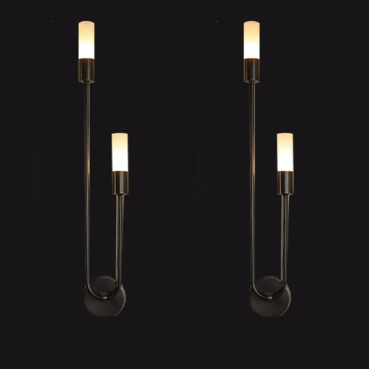 Modern Gold LED Wall Light – Nordic Sconce for Living Room, Bedroom, Kitchen, and Hallway Décor