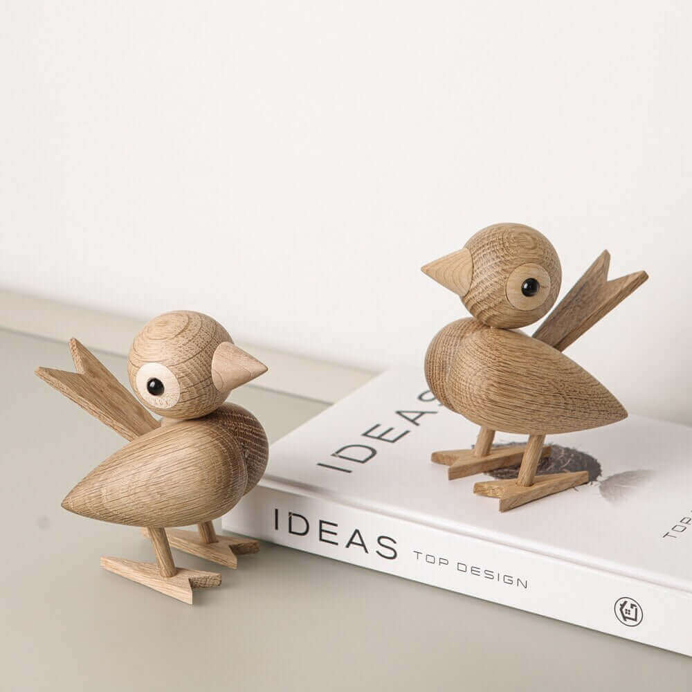 A little bird told me, Nordic wooden ornament